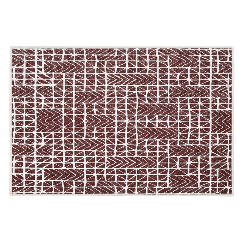 Sussexhome Hudson Collection 2 x 3 Foot Heavy Duty Low Pile  Landing Rug Runner