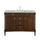 James Martin Kinnsden 48" Single Bathroom Vanity, Sable Oak