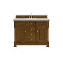 James Martin Brookfield 48" Single Bathroom Vanity, Honey Oak