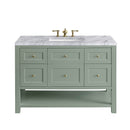 James Martin Breckenridge 48" Single Bathroom Vanity, Smokey Celadon