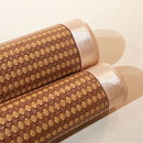 GobekUsa Jacquard Cool Down Rattan Mat - Natural Rattan & Ice Rayon Bed Cooling Mat