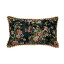 GobekUsa Jacquard Farmhouse Decor Pillow Case 45x45cm European Retro Style Floral Evening