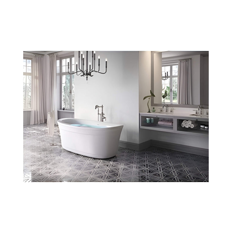 Jacuzzi Arga 67" Classic Swirlpool™ Whirlpool Bathtub [JAGF6735PCL6IPW/M] (SAK85401)