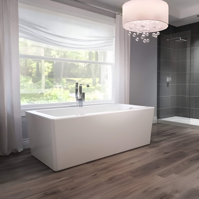 Jacuzzi Bianca 66" Acrylic Freestanding Soaking Tub [JBIF6636BUXXXXW] (SAK24931)