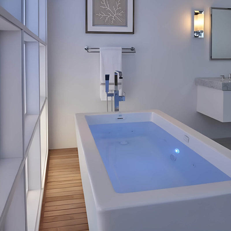 Jacuzzi Bianca 66" Whirlpool Bath [JBIF6636WUR2CPWW/WC] (SAK41632)