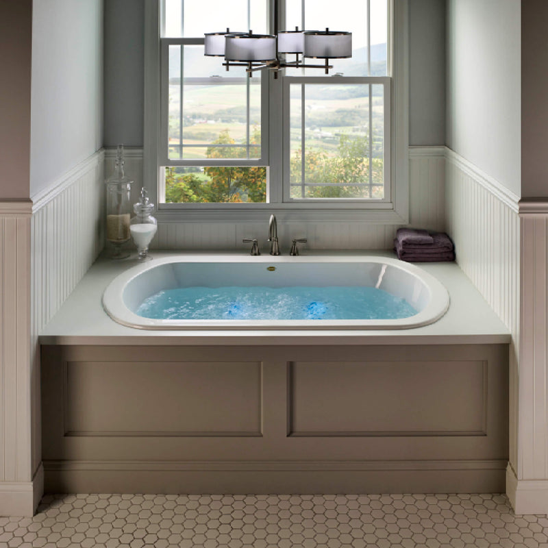 Jacuzzi Duetta" 66" Drop-In Air Tub With Right Pump [JDUE6642ACR4CXW/Y] (SAK65647)