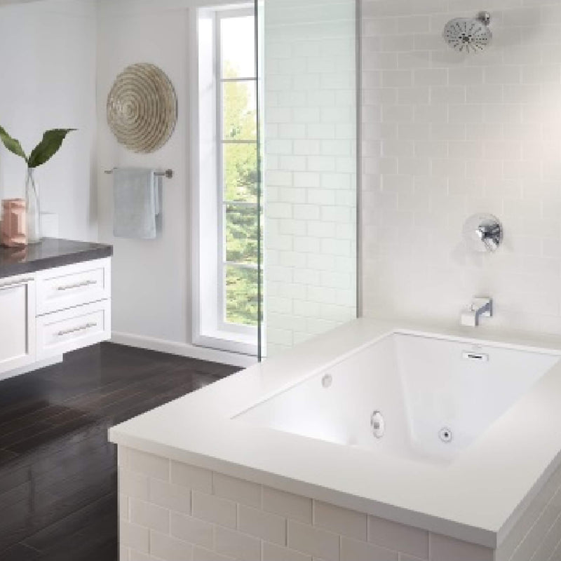 Jacuzzi Elara 72" Rectangle Whirlpool Bathtub With Left Drain [JELA7236WLR2HX] (SAK61507)