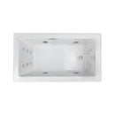 Jacuzzi Elara 72" Drop-In Whirlpool Bathtub With 10 AccuPro Jet [JELA7242WRL2HX] (SAK32651)