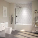 Jacuzzi Linea 60" 3-Wall Alcove Whirlpool Bathtub With 8 Jets [JLNS6030WRL2XXWW/WC] (SAK35610)