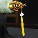 GobekUsa Dragon Patterned Ceramic Wine Bottles, Racks & Ornaments
