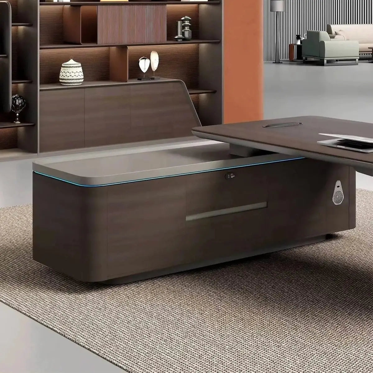 Tanzer · Modern L-Shaped Desk, photo 5 of 11