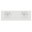 James Martin 72" Double Vanity Top