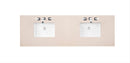 James Martin 72" Double Vanity Top