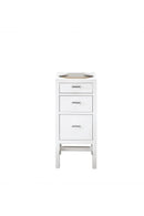 James Martin Addison 15" Base Cabinet, Glossy White