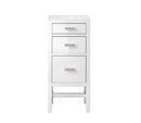 James Martin Addison 15" Base Cabinet, Glossy White