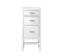 James Martin Addison 15" Base Cabinet, Glossy White