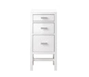 James Martin Addison 15" Base Cabinet, Glossy White