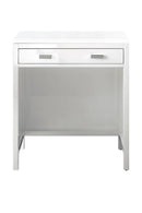 James Martin Addison 30" Countertop Unit, Glossy White