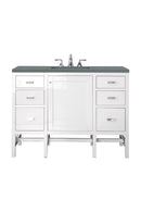 James Martin Addison 48" Single Bathroom Vanity, Glossy White