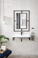 James Martin Boston 15.25" Floating Wall Bracket, Matte Black