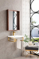 James Martin Boston 15.25" Floating Wall Bracket, Radiant Gold