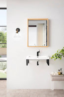 James Martin Boston 18" Floating Wall Bracket, Matte Black