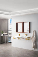 James Martin Boston 18" Floating Wall Bracket, Radiant Gold