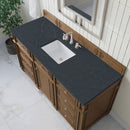 James Martin Bristol 60" Single Bathroom Vanity, Saddle Brown
