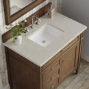 James Martin Brittany 36" Single Bathroom Vanity, Saddle Brown