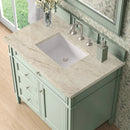 James Martin Brittany 36" Single Bathroom Vanity, Sage Green