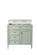 James Martin Brittany 36" Single Bathroom Vanity, Sage Green