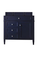 James Martin Brittany 36" Single Bathroom Vanity, Victory Blue