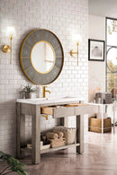 James Martin Brooklyn 39.5" Single Console Vanity, Platinum Ash
