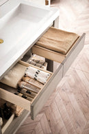 James Martin Brooklyn 39.5" Single Console Vanity, Platinum Ash