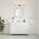 James Martin Chicago 48" Single Bathroom Vanity, Glossy White