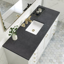 James Martin Chicago 60" Single Bathroom Vanity, Glossy White