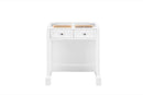 James Martin De Soto 30" Countertop Unit, Bright White