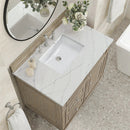 James Martin Lorelai 36" Single Bathroom Vanity, Whitewashed Oak