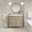 James Martin Lorelai 36" Single Bathroom Vanity, Whitewashed Oak