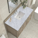 James Martin Lorelai 48" Single Bathroom Vanity, Whitewashed Oak