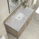 James Martin Lorelai 48" Single Bathroom Vanity, Whitewashed Oak