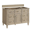 James Martin Lorelai 48" Single Bathroom Vanity, Whitewashed Oak
