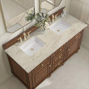 James Martin Lorelai 60" Double Bathroom Vanity, Mid-Century Walnut