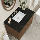 James Martin Myrrin 36" Single Bathroom Vanity, Mid-Century Walnut
