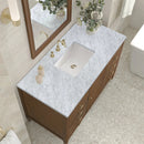 James Martin Myrrin 48" Single Bathroom Vanity, Mid-Century Walnut