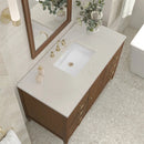 James Martin Myrrin 48" Single Bathroom Vanity, Mid-Century Walnut
