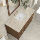 James Martin Myrrin 48" Single Bathroom Vanity, Mid-Century Walnut