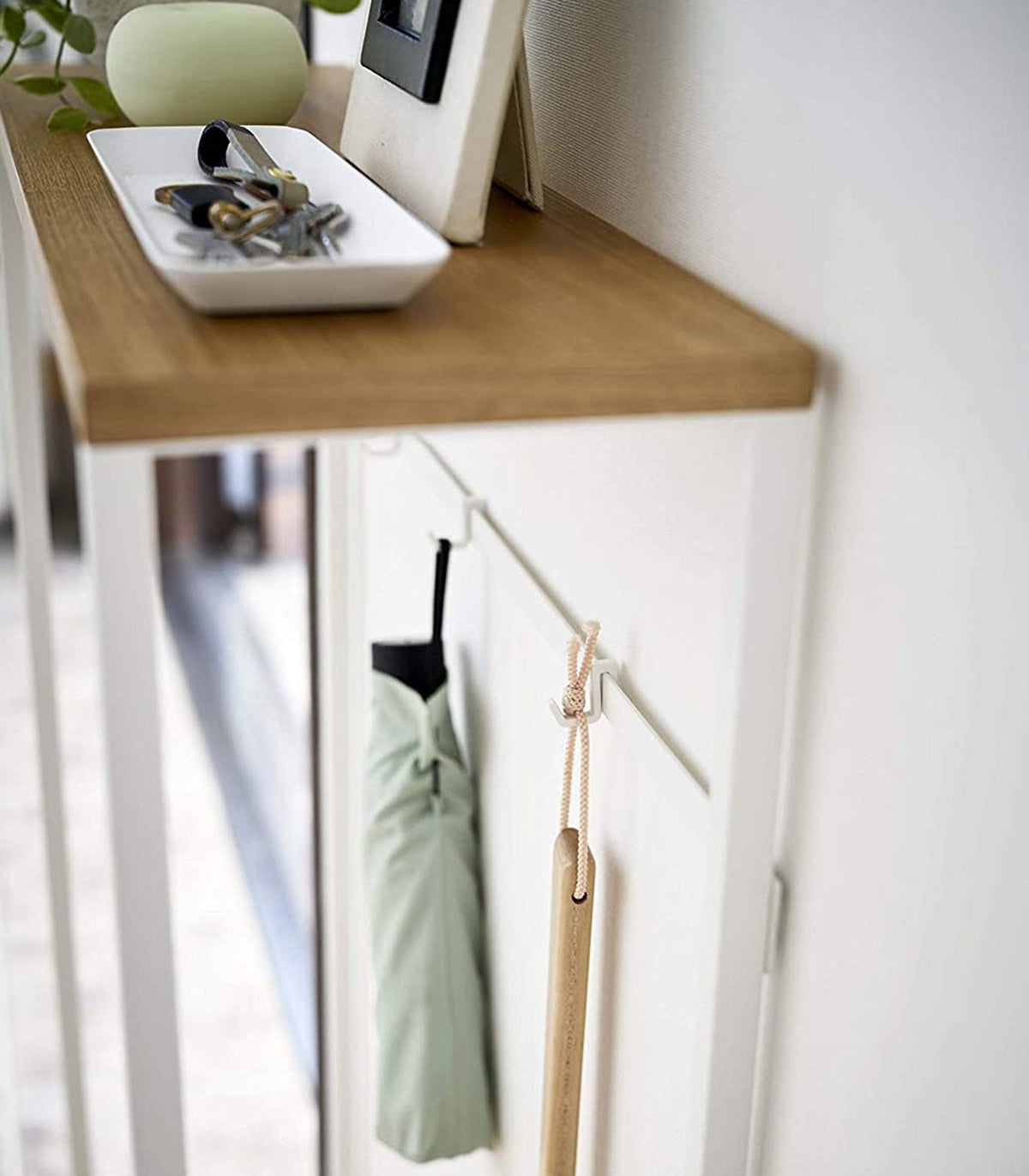 Narrow Entryway Console Table (32" H)  - Steel, photo 6 of 14