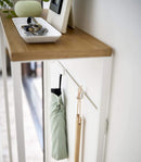Narrow Entryway Console Table (32" H)  - Steel