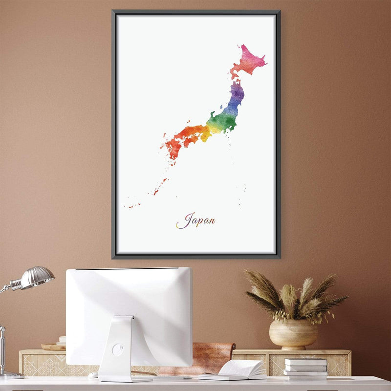 Japan Rainbow Canvas